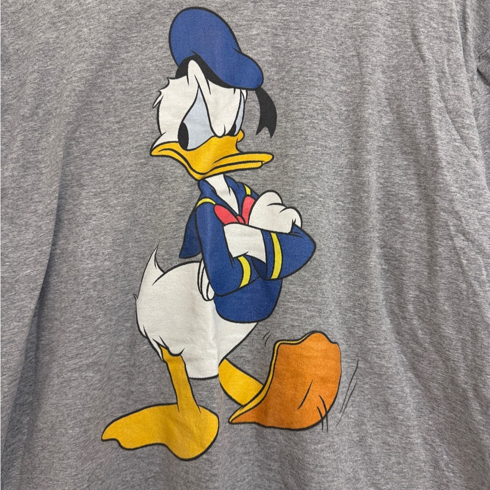Disney Gray T-Shirt with Donald Duck Graphic - Picture 2 of 5